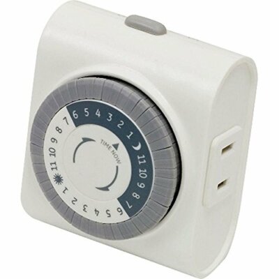 NEW DEFIANT 1875-Watt 15 Amp 24-Hour Indoor Plug-In Mechanical Timer in White