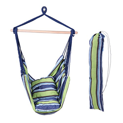 Inspired Home Living Large Deluxe Brazilian Hammock Chair KIT- Hanging Rope - 2