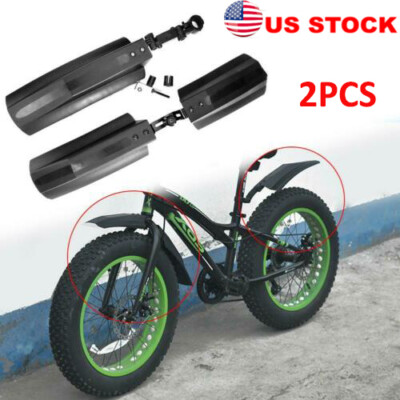 20Inch/26Inch Snow Bike Fender Wide Tire Bicycle Flashing Light Easy to Assemble