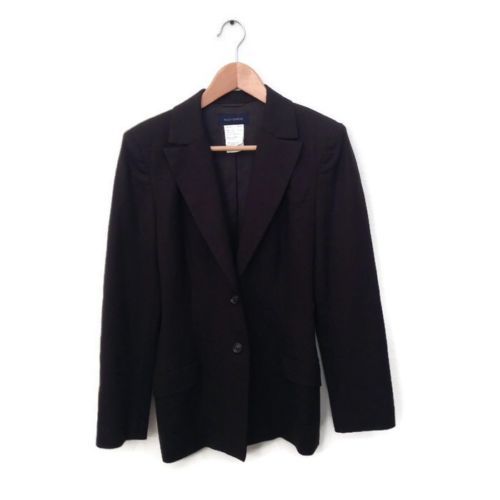Piazza Sempione Jacket Blazer Made in Italy Brown Brocade Sz Piazza Sempione Jacket Blazer Made in Italy Brown Brocade Sz