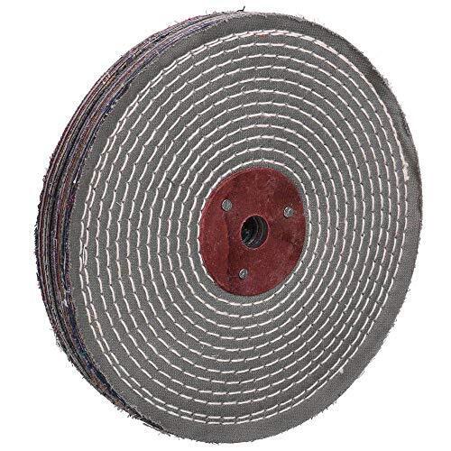 Extra Thick 1 Inch Spiral Sewn Denim Buffing Polishing Wheel 8 Inch For Bench 