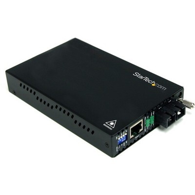 NEW Startech ET90110SC2 10/100 Mbps Multi Mode Fiber Media Converter SC 2 km