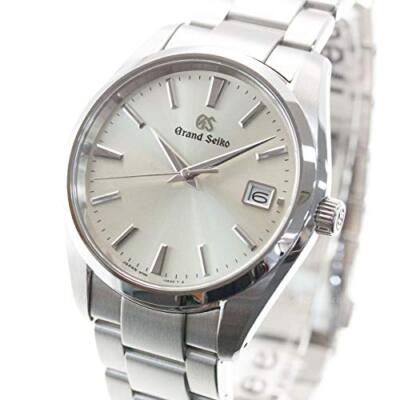 Pre-owned Grand Seiko Sbgp009 Heritage Collection Silver Dial Stainless Steel Men Watch