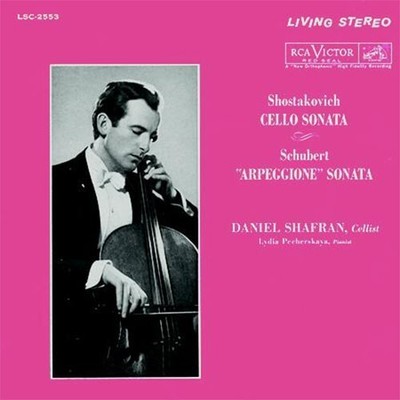 SHOSTAKOVICH Cello Sonata SCHUBERT Arpeggione DANIEL SHAFRAN 180 gram SEALED LP