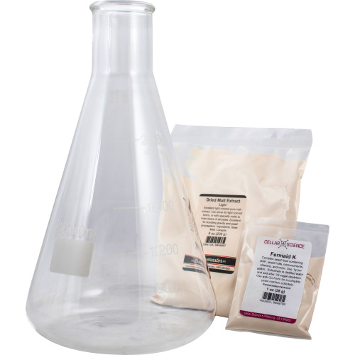 Yeast Starter Kit (2000 Ml) - Improve Cell Count Homebrew Beer Wine Moonshine