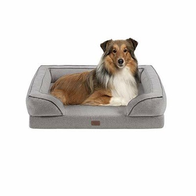 Martha Stewart Orthopedic Dog Lounge Sofa Removable Cover All Around Protecti...