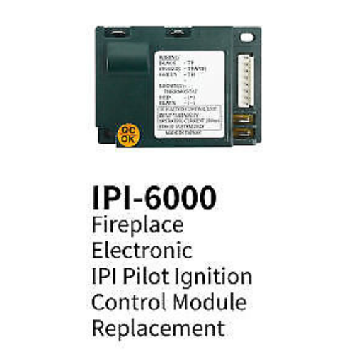 Fireplace Electronic IPI Pilot Ignition Control Module for Dexen 593-592 GM-6KA