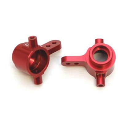ST Racing Concepts Red Aluminum FR Steering Knuckles for Traxxas Slash STRT6837R