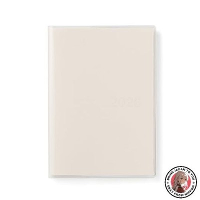 NUEVO MUJI 2026 B6 Planificador Vertical A partir de Diciembre 2025 Blanco Me...