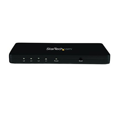 STARTECH.COM ST124HD4K SPLIT AN HDMI AUDIO/VIDEO SOURCE ON FOUR SEPARATE HDMI DI