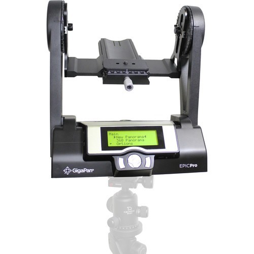 New GigaPan EPIC Pro Robotic Panohead Camera Mount for DSLR + One Extra Battery