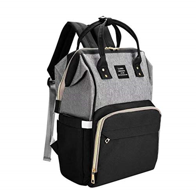 Diaper Bag Backpack for Dad Strong Strap Land Diaper backpack Sturdy Zipper Grey Baby Bag Backpack for Girls /& Boys Baby Backpack Diaper Bag for Mom