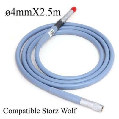 4mm Fiber Optic Endoscope with Light Cable and Cold Light Source for Medical Use