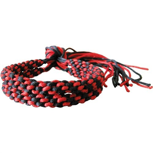 BLACK RED DUO GEAR MUAY THAI THAIBOXING FIGHTER FIGHTERS ARM BANDS