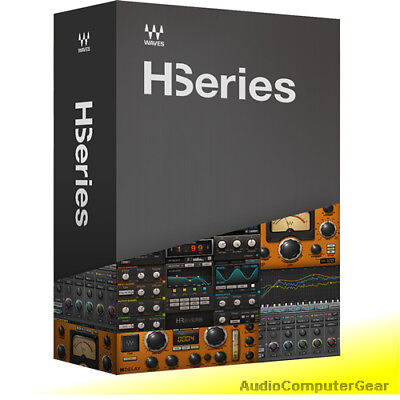 Waves H-SERIES Bundle Audio Software Hybrid Delay EQ Analog Effects Plug-in NEW