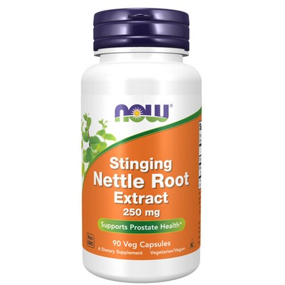 Stinging Nettle Root Extract 250 mg 90 Veg Caps By Now Foods