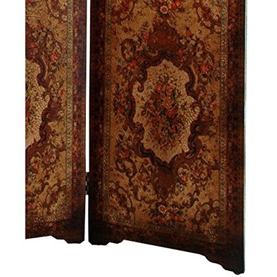 Oriental Furniture 6 ft. Tall Olde-Worlde Parlor Room Divider