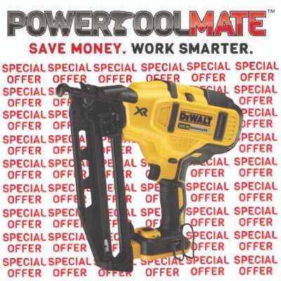 Dewalt DCN660N 18v 32-64mm cordless 16g angled nailer body only