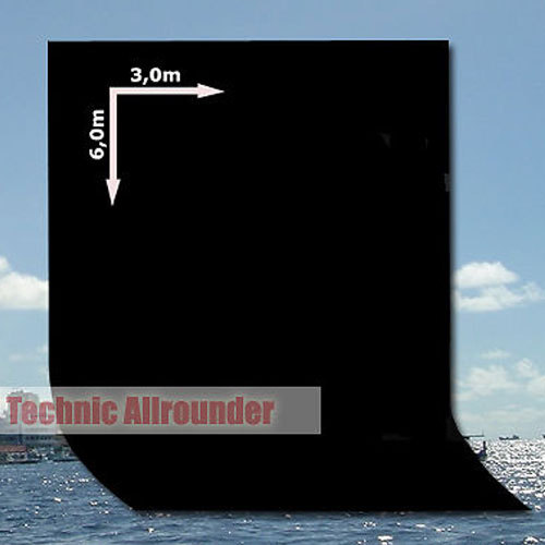 Hintergrund Stoffhintergrund Schwarz 3x6 M FÃ¼R Foto-Studio Muslin Von Mettle
