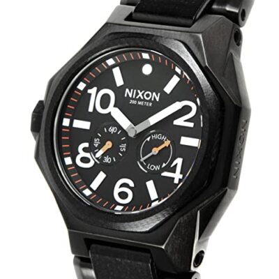 Pre-owned Nixon [] Watch Tangent A397001 Men's Black