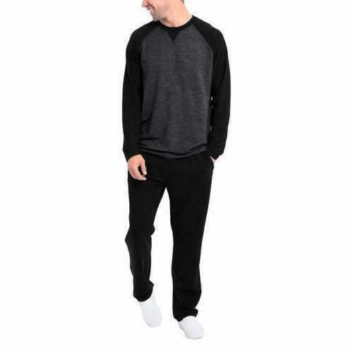 Orvis Mens 2 Piece  Lounge Set Black XL #268