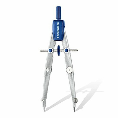 Staedtler Noris Club 550 02 School Compass with Centre Wheel Set with Extension 