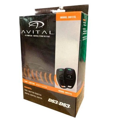 AVITAL D9111L 1-WAY 1 BUTTON RF SYSTEM  FOR DS3 DS3P DS4 OR DS4P DEI SECURITY