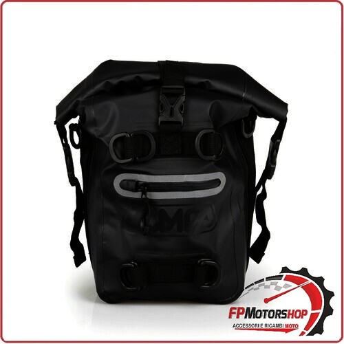 91578 BORSA IMPERMEABILE PER FISSAGGIO A TUBOLARI 5L BAGAGLIO PER VIAGGIO MOTO