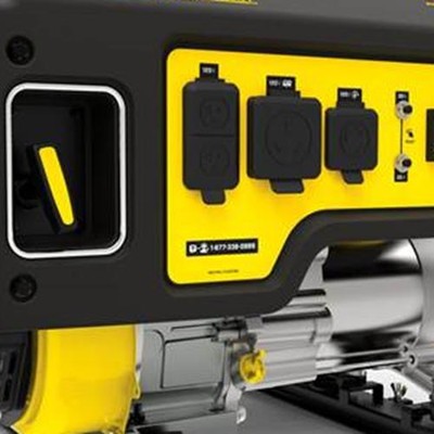 3550-Watt RV Ready Portable Generator (EPA) Black And Yellow Multi Use Function