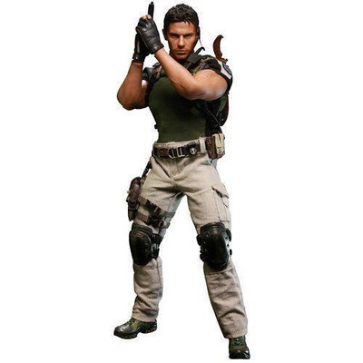 Resident Evil 5 Chris Redfield Bsaa Ver. 12 Action Figure Diecast Doll