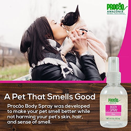 PROCÃO Fragrance for Pets (4 oz.) - All Natural - Safe for Cats an Dogs - Diva