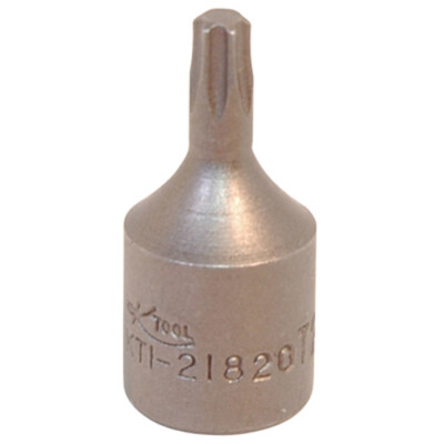 K Tool 21827 Socket, 1/4'' Drive, T27 Internal Torx