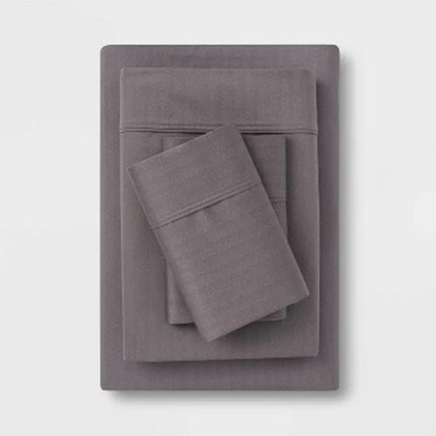 Twin XL 500 Thread Count Tri-Ease Printed Pattern Sheet Set  - Threshold