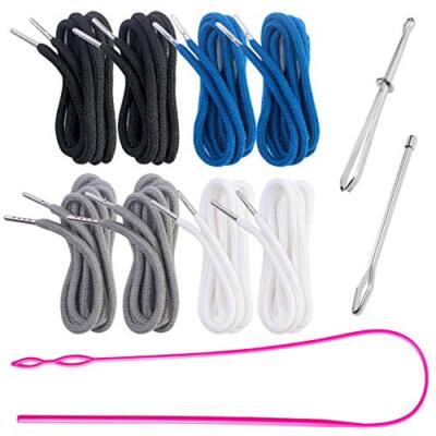 8 Pcs Drawstring Cords Replacement for Sweatpants Shorts Pants Jackets Coats