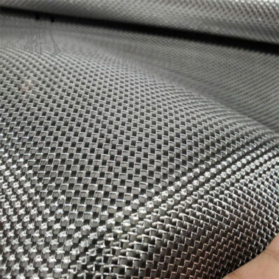 3k Metallic Carbon fiber reflection mixed fabric Plain Weave 250G 6 Colors
