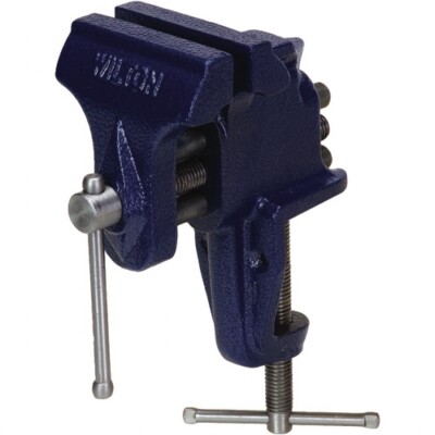 Wilton 3'' Clamp-On Bench Vise With Stationary Base Model 150