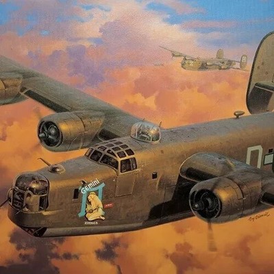ACADEMY 12584 - USAAF B 24 H LIBERATOR "ZODIAC" SCALA 1:72