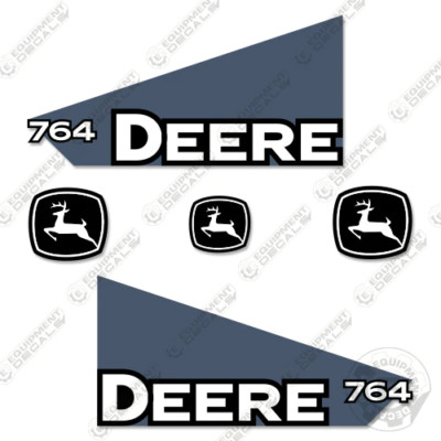 Fits John Deere 764 Decal Kit Dozer - 7 YEAR 3M VINYL!