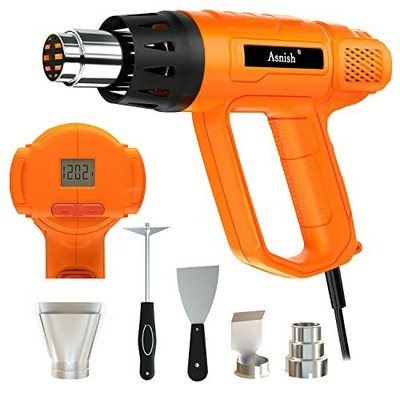 Heat Gun 1800w Hot Air Gun With Digital Lcd Displayheat Gun Kit With Dual Temper