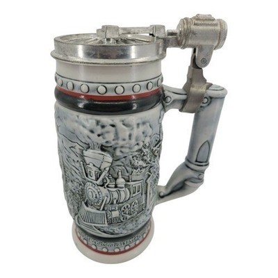 Avon Orient Express Ceramic Beer Stein 