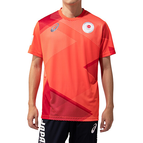 新品　アシックス　陸上競技　日本代表　オーセンティックTシャツ　東京オリンピック Tokyo 2020 2021 Olympics Japan National Team Official ASICS
