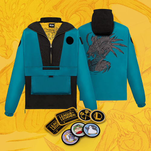 

Официальные товары League of Legends LOL Baron Nashor Patch Jacket — Expeditedship, Белый