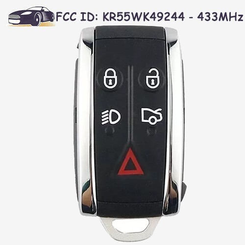 2009-2013 Jaguar XF XFR XK XKR Smart Remote Key Fob 433MHz