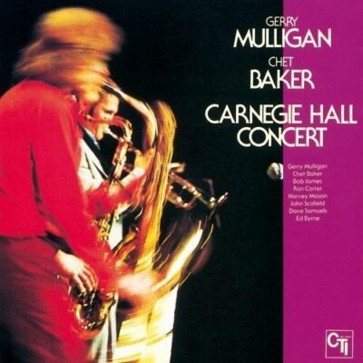 GERRY MULLIGAN / CHET BAKER-CARNEGIE HALL CONCERT-JAPAN CD B63 +Tracking number