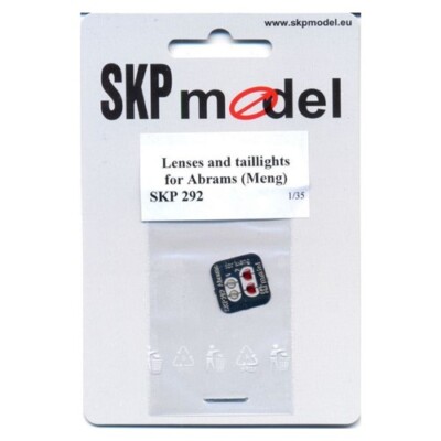 SKP 1/35 Abrams Lenses and Taillights for Meng kits