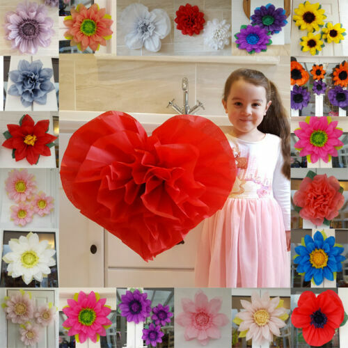 Paper Red Pom Pom Party Decorations