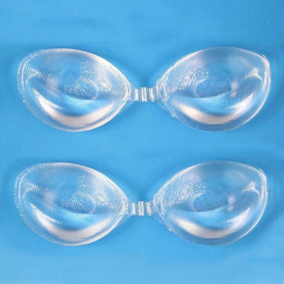 Self Adhesive Silicone Bra Breast Stick Gel Transparent Push Up Invisible Bra