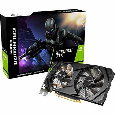 KUROUTOSHIKOU NVIDIA GeForce GTX 1660Ti Graphic Board 6GB GALAKURO GAMING GDDR6