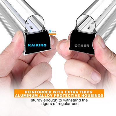 UV LED Black Light Fixture, KAIKING Heavy Duty 6W USB UV