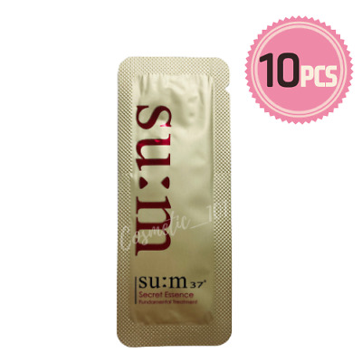 SUM37 Secret Essence Fundamental Treatment 10ml SU:M 37 1ml×10pcs Korea Cosmetic